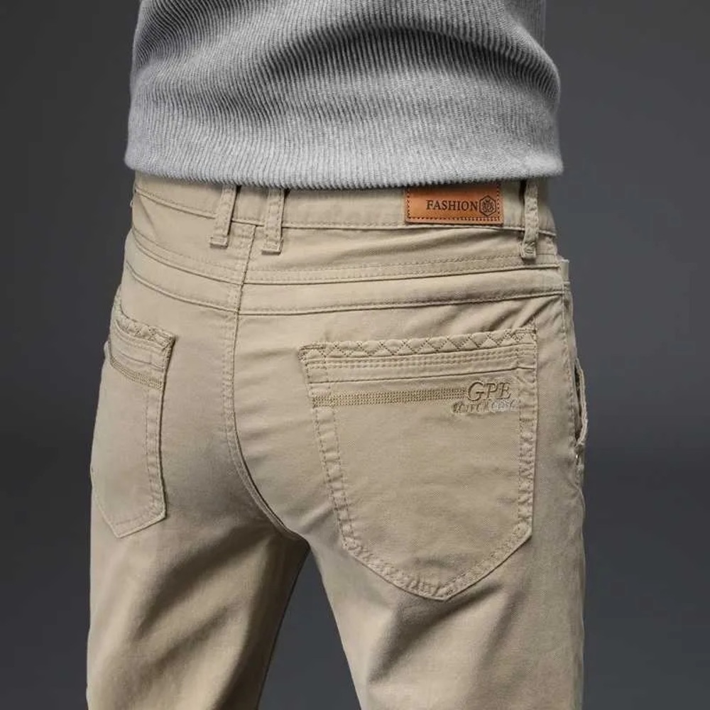 New Fashion Men’s Fossil Trousers Straight Smart Casual Pants Size 34